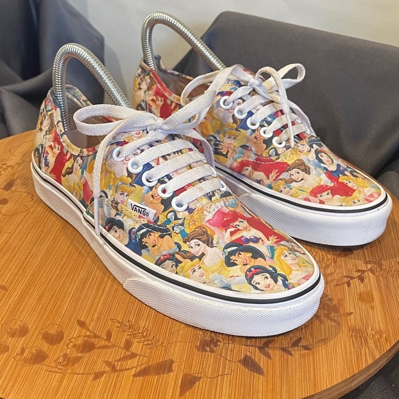 Vans Princess Disney Character Sneakers size 8 1/2 women's - Picture 5 of 10